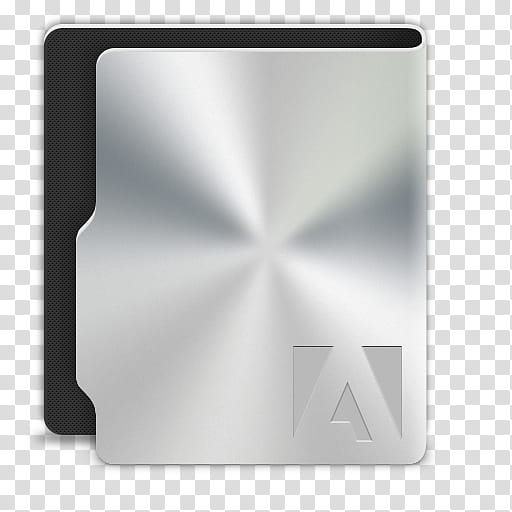 Aquave Aluminum, silver and black folder illustration transparent background PNG clipart