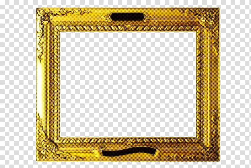 Background Design Frame, Frames, Rectangle, Yellow, Meter, Mirror, Brass, Interior Design transparent background PNG clipart