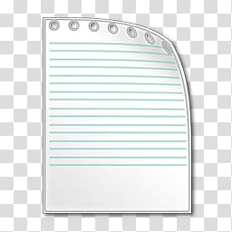 influens icons, Text-File, white ruled paper transparent background PNG clipart
