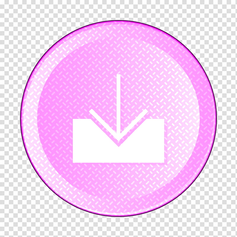 arrow icon down icon icon, Icon, ing Icon, Guardar Icon, Inbox Icon, Save Icon, Purple, Violet transparent background PNG clipart