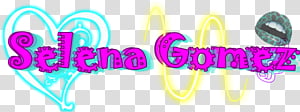 Texto Selena Gomez transparent background PNG clipart thumbnail