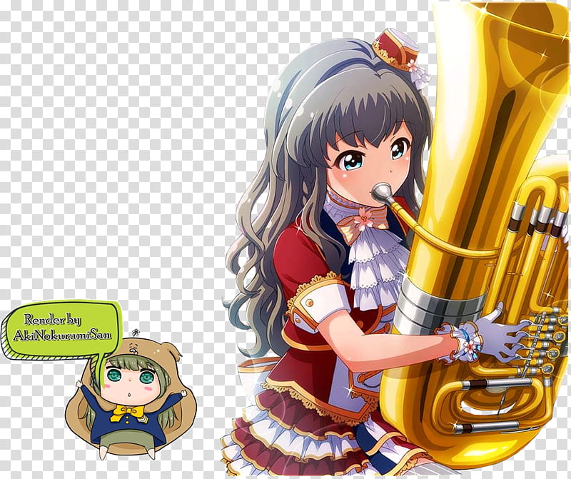 Haruka Distinguished Music School render transparent background PNG clipart