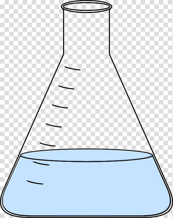 Liquid Transparency Beaker Laboratory Flasks, Watercolor, Paint, Wet Ink, Solid, Laboratory Equipment, Line Art transparent background PNG clipart