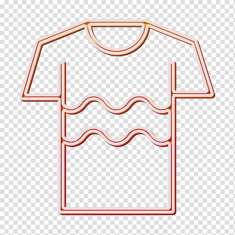 Shirt icon Clothes icon, White, Clothing, Tshirt, Sleeve, Top, Peach transparent background PNG clipart