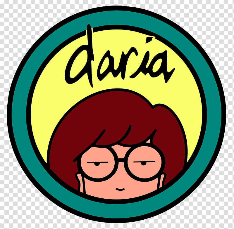 Daria Logo Remastered, Daria text transparent background PNG clipart