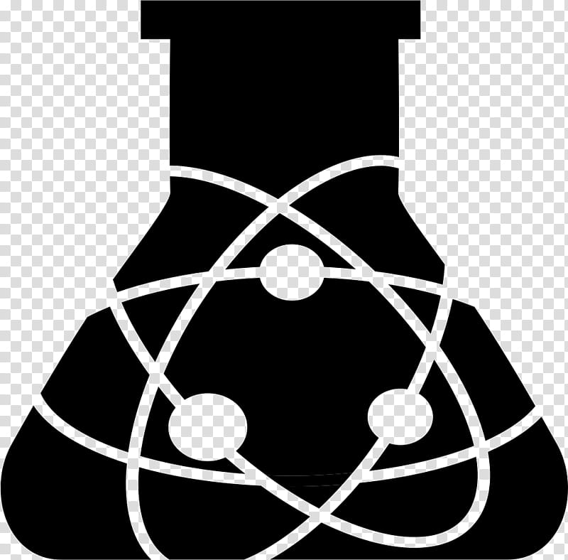 Chemistry, Science, Icon Design, Atom, Symbol, Design Science, Circle, Blackandwhite transparent background PNG clipart