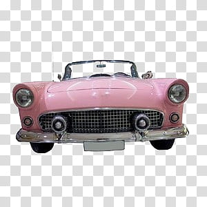 , pink convertible coupe transparent background PNG clipart