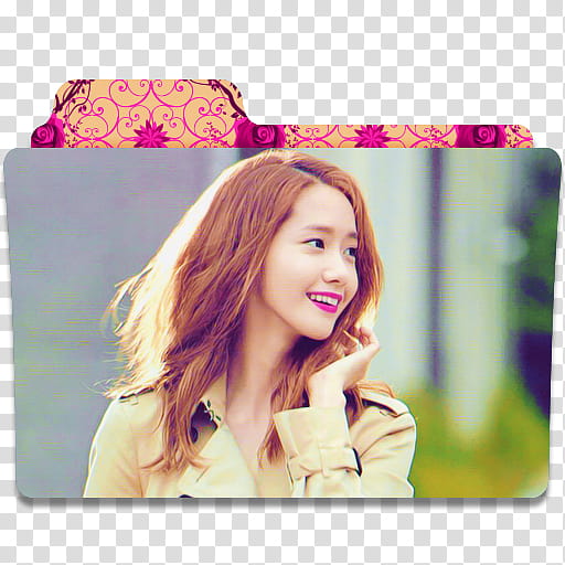 YoonA SNSD Innisfree Folder , .YoonA icon transparent background PNG clipart