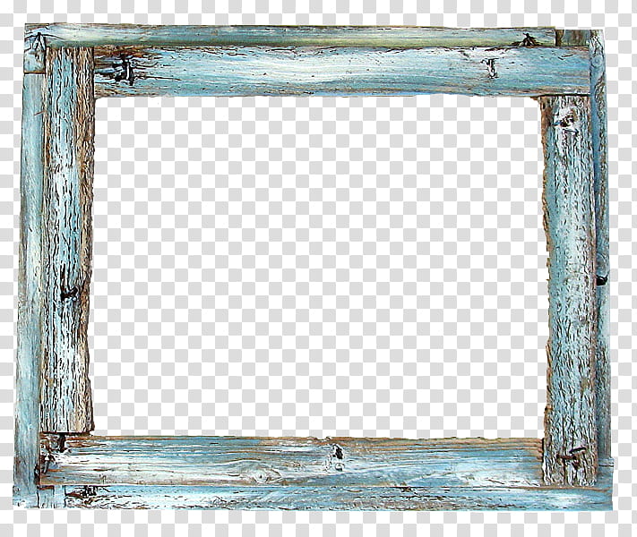 Rustic Wood Frames s, blue border frame illustration transparent background...