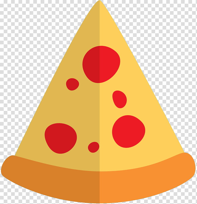 Party Hat, Pizza, Salami, Food, Cheese, Gratis, Cone, Triangle transparent background PNG clipart