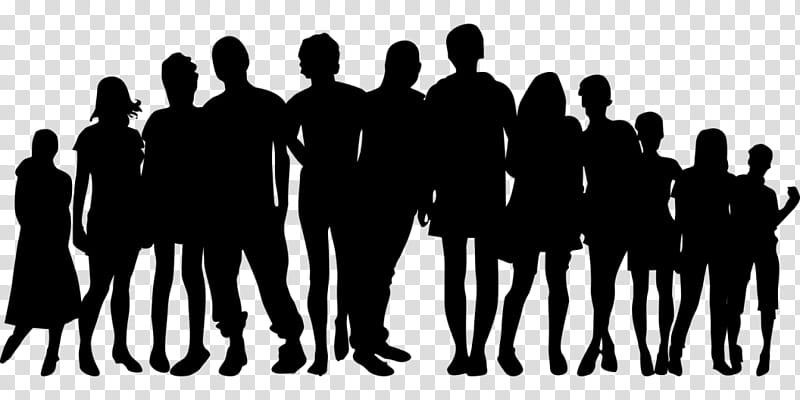 Group Of People, Extended Family, Silhouette, Child, Father, Large Family, Crowd, Social Group transparent background PNG clipart