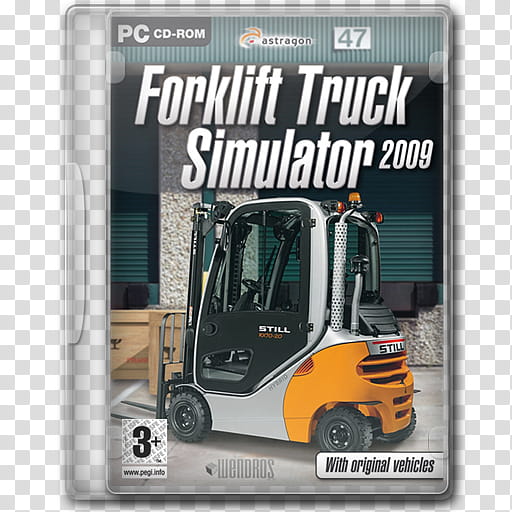 Game Icons , Forklift Truck Simulator  transparent background PNG clipart