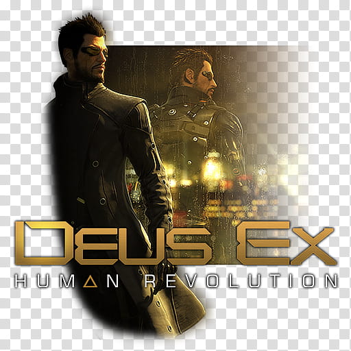 Deus Ex  Dock Icons, [px] Deus Ex, Human Revolution [Coat vs Gear] transparent background PNG clipart