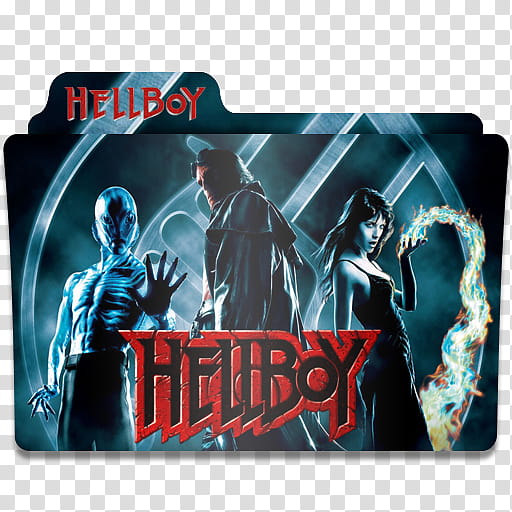 Hellboy Collection Folder Icon , Hellboy  [] transparent background PNG clipart