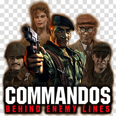 Commandos BEL ICON, cbel, Commandos Behind Enemy Lines illustration transparent background PNG clipart