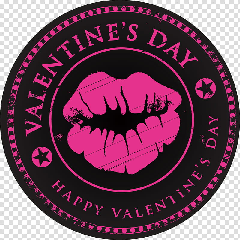 Dudak, Valentine's Day logo transparent background PNG clipart