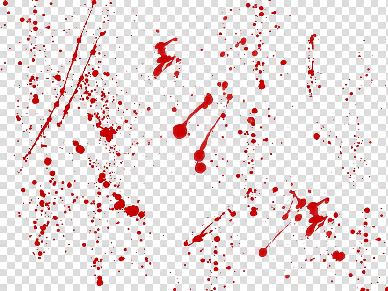 FU S P L A T T E R, red paint transparent background PNG clipart