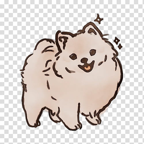 pomeranian cartoon clip art