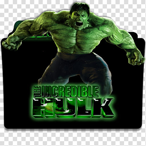 Hulk Double Feature Folder Icon , The Incredible Hulk transparent background PNG clipart
