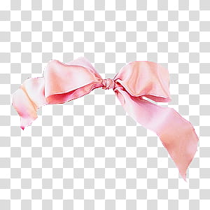 pink bow transparent background PNG clipart