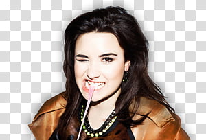 Demi Lovato transparent background PNG clipart thumbnail
