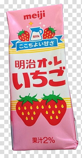 x, Meiji strawberry milk tetra transparent background PNG clipart