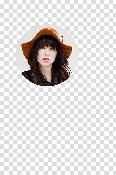 y JPG de Carly Rae Jepsen, woman in black dress with brown hat transparent background PNG clipart