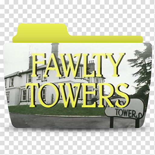 Colorflow TV Folder Icons , Fawlty Towers transparent background PNG clipart