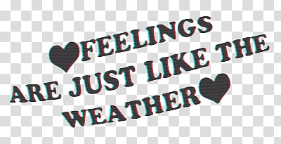 Text s, feelings are just like the weather text transparent background PNG clipart