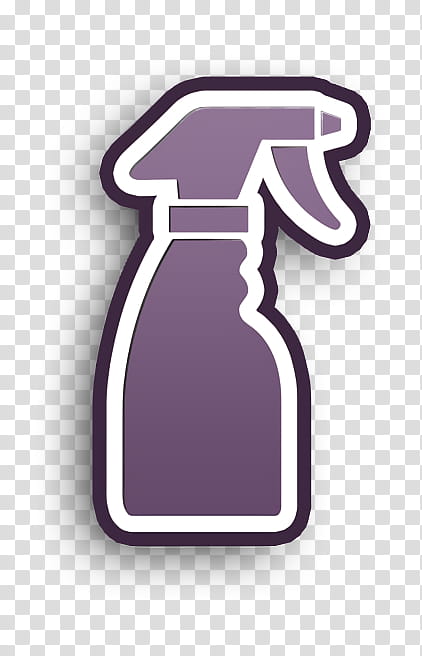 Clean icon House Things icon Cleaning spray bottle icon, Tools And Utensils Icon, Material Property, Logo transparent background PNG clipart