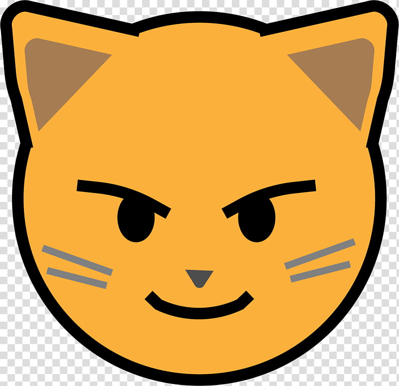 Happy Face Emoji, Cat, Smiley, Whiskers, Emoticon, Kaomoji, Heart, Facebook Messenger transparent background PNG clipart