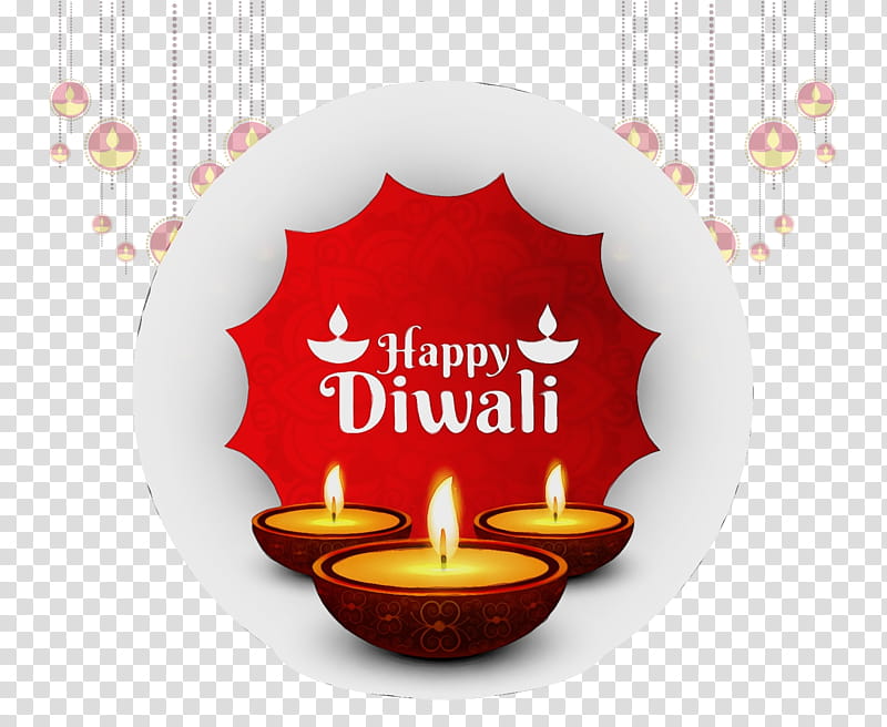 Diwali, Watercolor, Paint, Wet Ink, Lighting, Candle, Holiday, Event transparent background PNG clipart