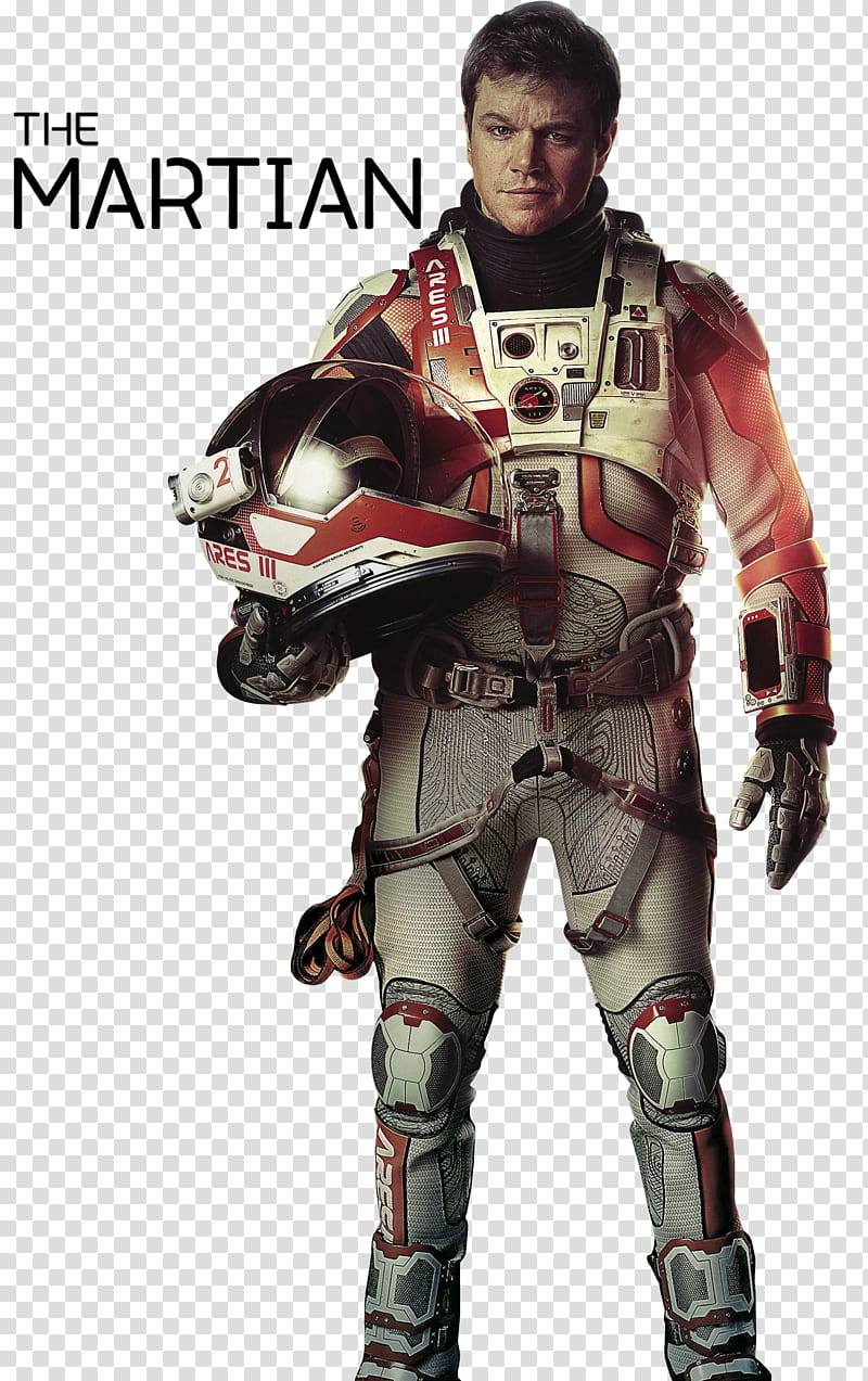 The Martian Matt Damon Render x transparent background PNG clipart