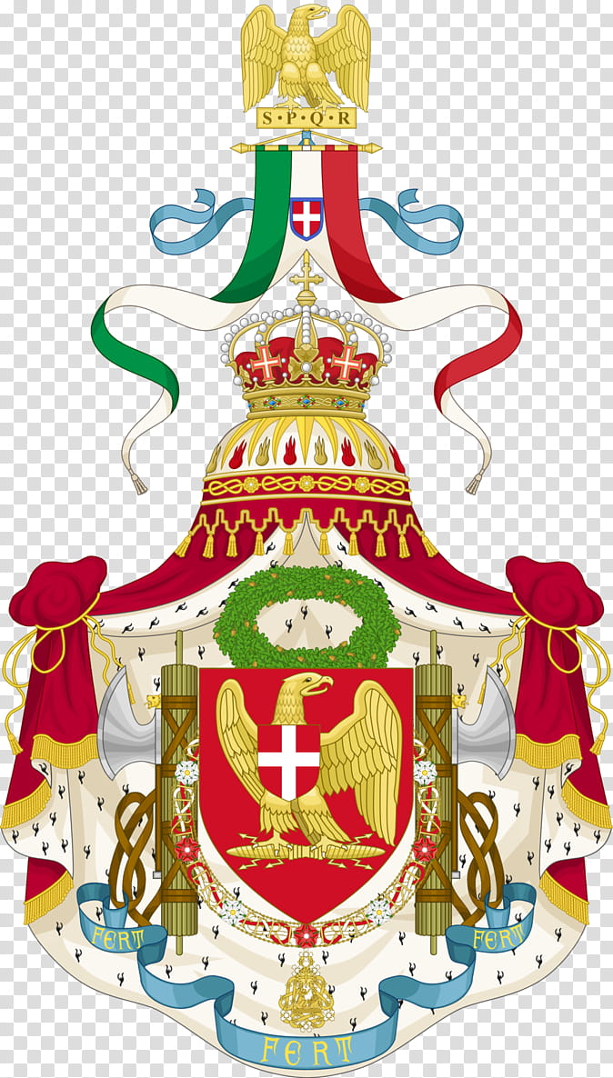 Christmas Decoration, Italian Empire, Coat Of Arms, Kingdom Of Italy, First French Empire, Heraldry, Digital Art, Emblem Of Italy transparent background PNG clipart