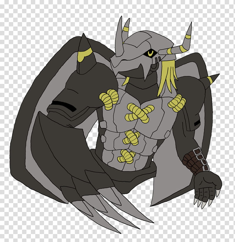 April Drawing Challenge: Day , BlackWarGreymon transparent background PNG clipart