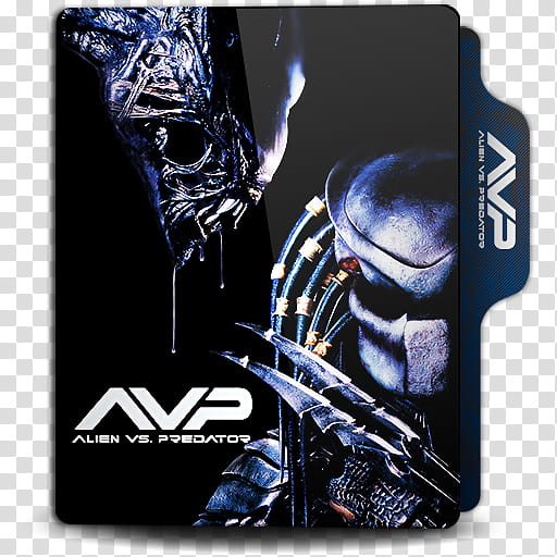 Movies  folder icon, AVP Alien vs. Predator () transparent background PNG clipart