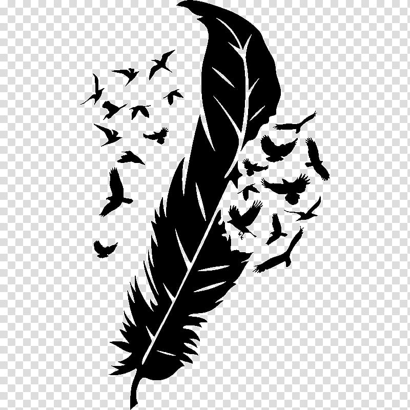 Bird Tattoo, Feather, Flash, Fake Tattoo Sticker, Body Art, Idea, Flight, Henna transparent background PNG clipart