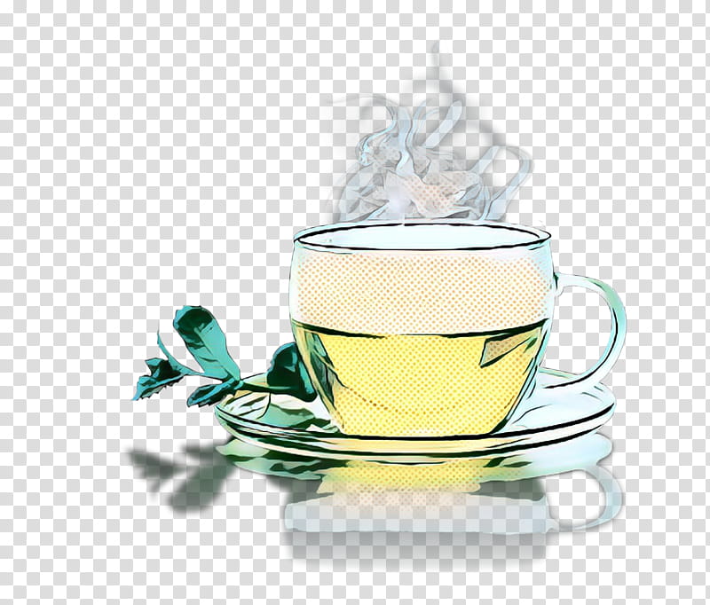 Retro, Pop Art, Vintage, Earl Grey Tea, Coffee Cup, Mate Cocido, Green Tea, Dandelion Coffee transparent background PNG clipart