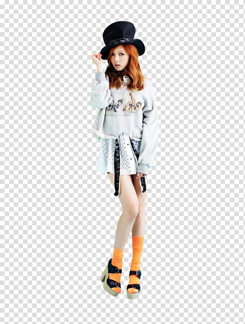 Hyuna transparent background PNG clipart