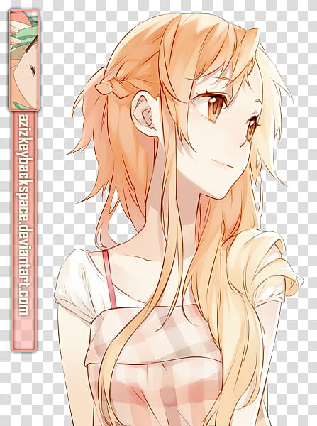 Asuna Yuuki (Sword Art Online), Render transparent background PNG clipart