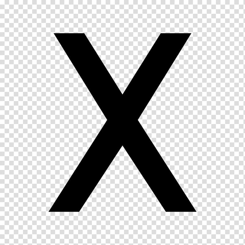 HD White X Cross Mark Icon PNG