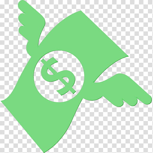 green logo symbol icon, Watercolor, Paint, Wet Ink transparent background PNG clipart
