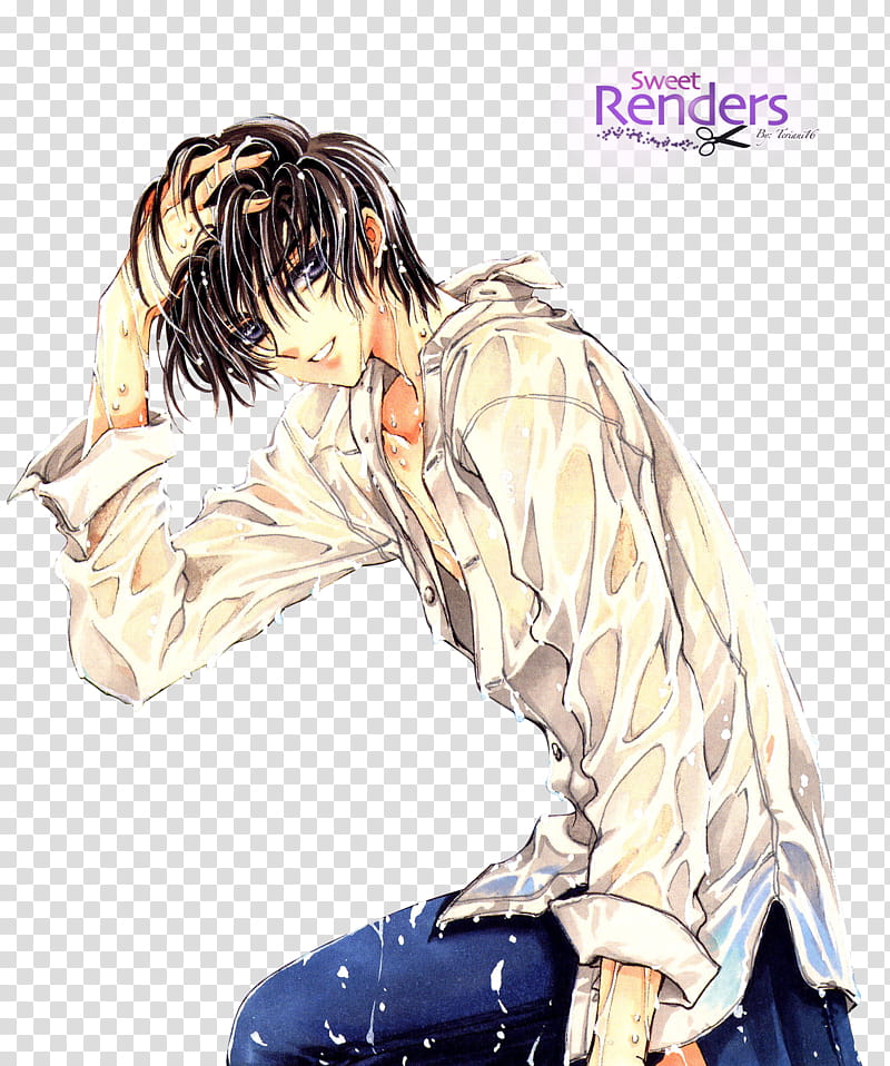 KAMUI, male anime character transparent background PNG clipart