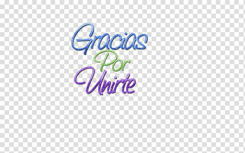 Texto D Gracias por Unirte transparent background PNG clipart