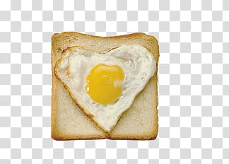 , bread with egg transparent background PNG clipart
