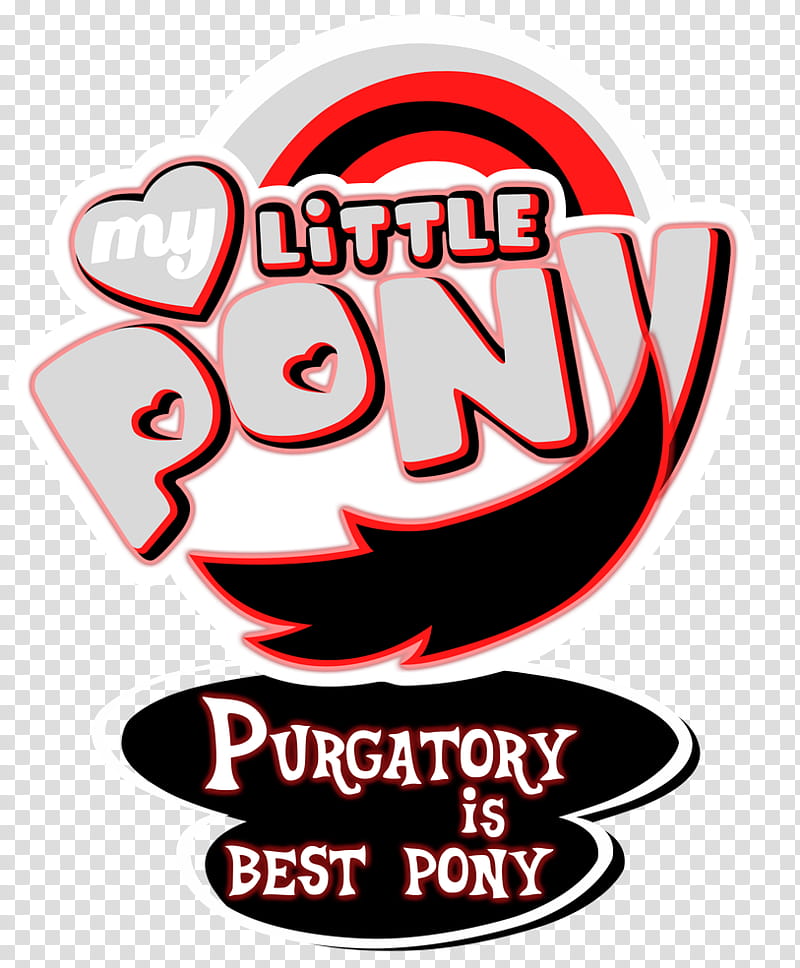 Commission MLP Logo, Purgatory is Best Pony transparent background PNG clipart