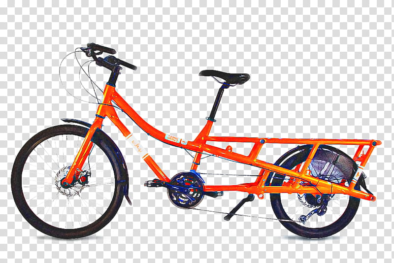 cube bike orange