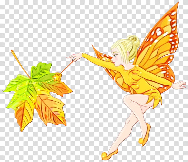 Fairy Godmother, Autumn, Flower Fairies, Wing, Insect transparent background PNG clipart