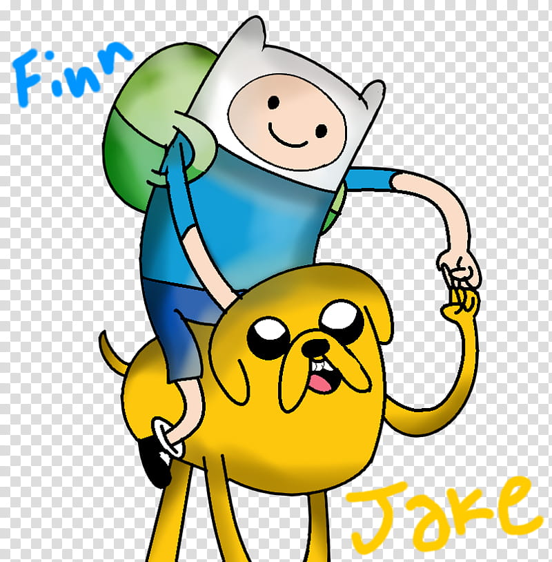 Finn and Jake. transparent background PNG clipart