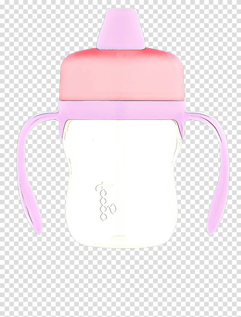 Baby bottle, Pink, Drinkware, Tableware, Baby Products, Teapot, Kettle, Water Bottle transparent background PNG clipart